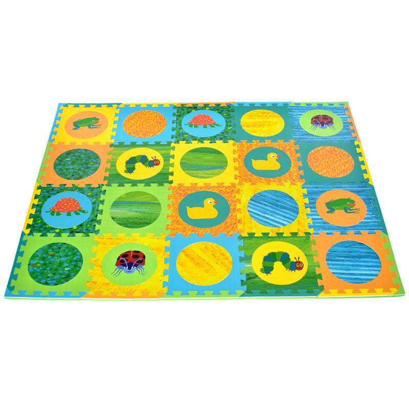 l宝宝加厚拼接爬垫婴儿垫无味行EVA儿2童爬爬泡沫地垫客厅家用0片