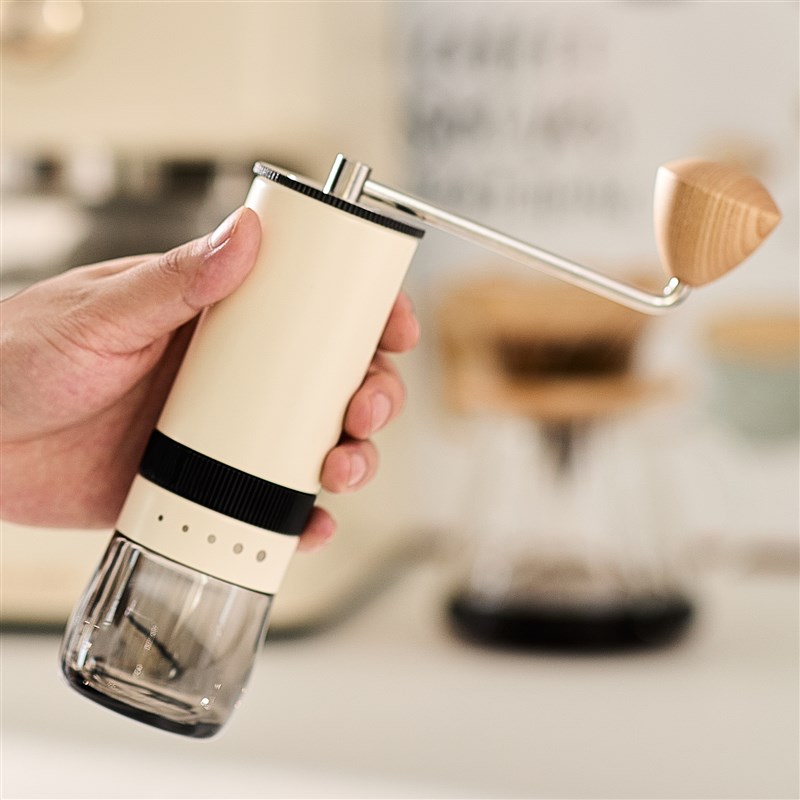 齿轮钢芯磨豆机手磨咖啡机咖啡豆研磨机意式手动CNC手摇磨豆器