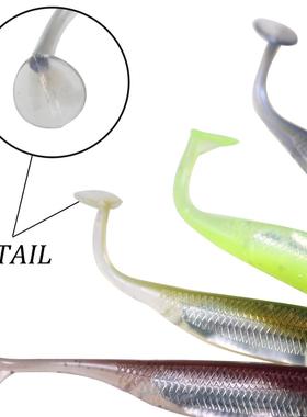 Fishing Soft Lures 7cm 8cm 10cm Shad Fishing Worm Swimbaits