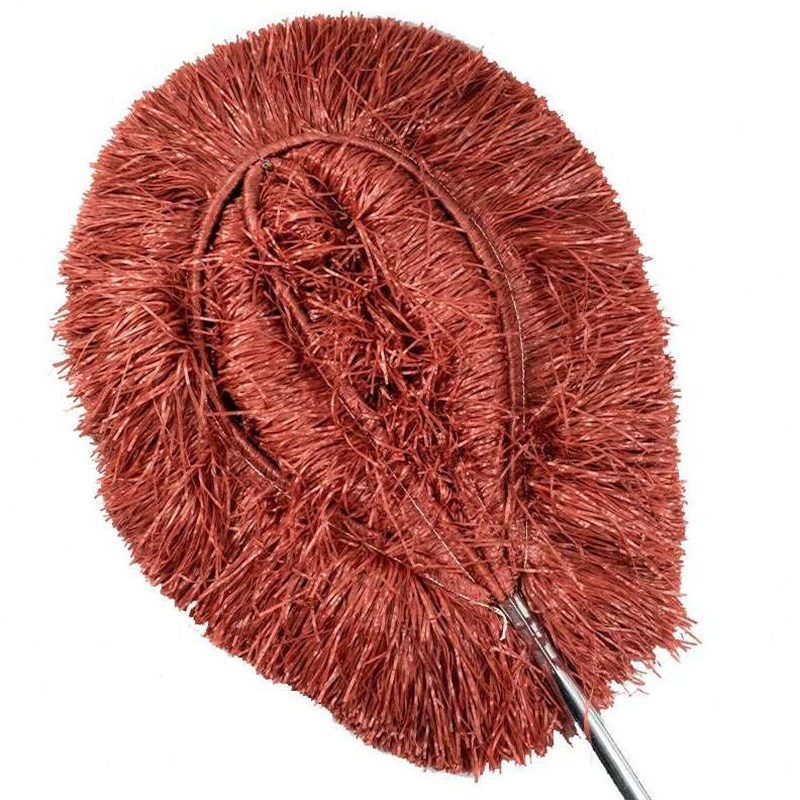 冰禹BYyc75塑料丝环卫大扫把马路学校编织袋扫帚1把