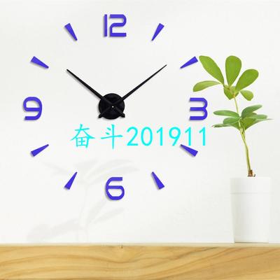 New Size New Black Color Home Decor Wall Clocks Modern Decor