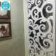 客厅屏风雕花隔断 通花板屏风雕花板 进门镂空花格墙玄关隔断 欧式