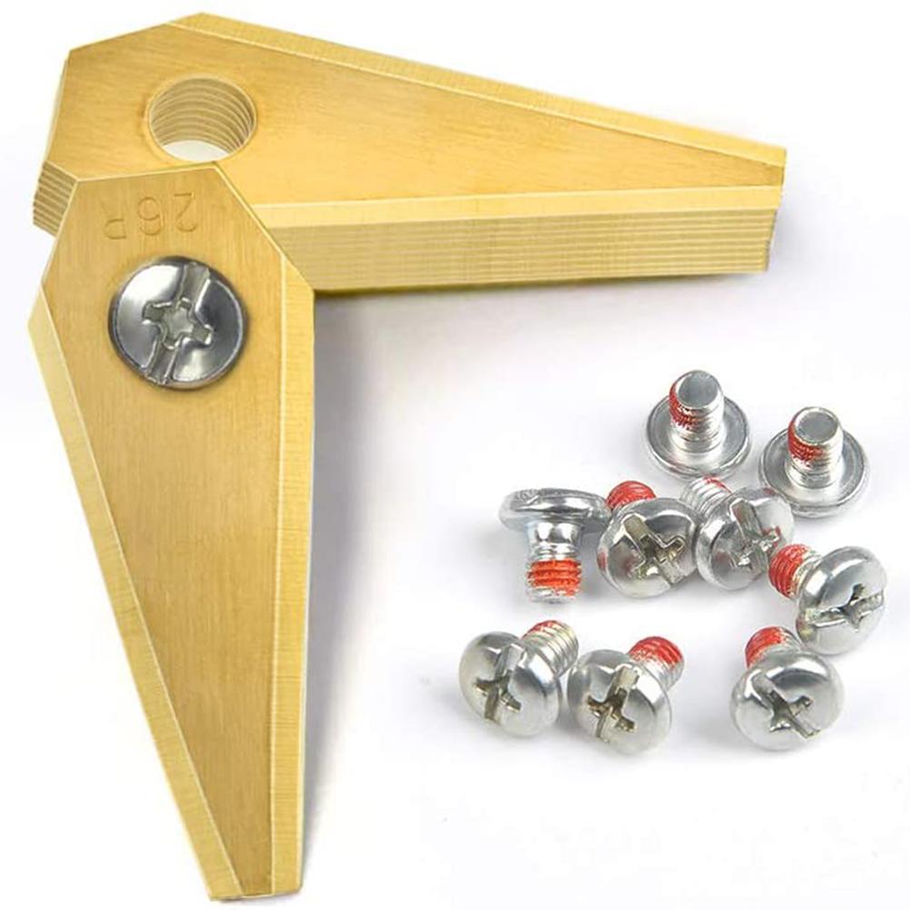 18PCS 49*19*1MM Robot Mower Replacement Blade Anti-rust Dura