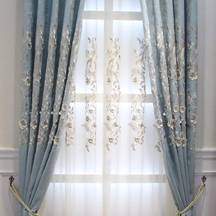 Rural Curtain Relief Snow Neill Curtains for Living Room Be