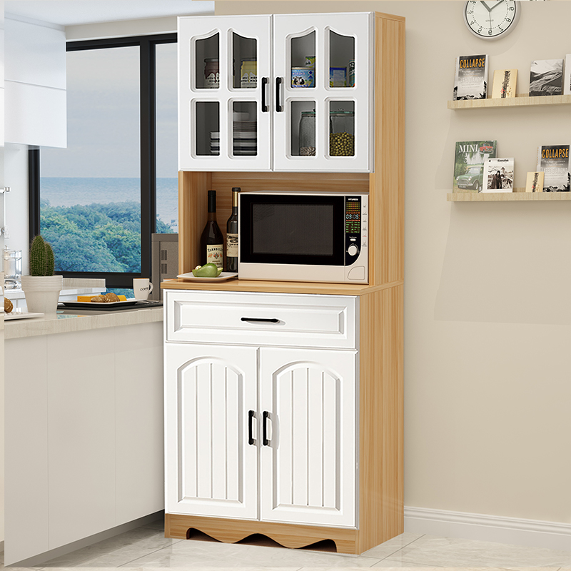 欧式餐边柜现代简约厨房碗柜储物柜客厅柜子餐厅茶水柜多功能酒柜
