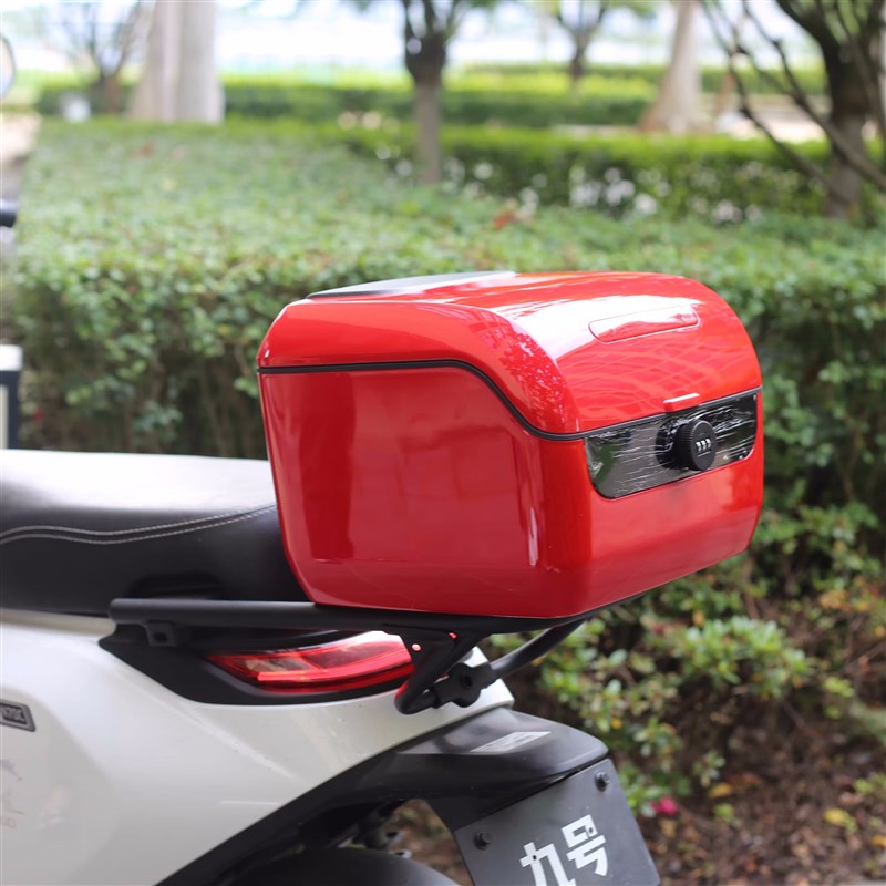 九号电动车N70c/N80N90/N75c密码尾箱大号后备箱后尾架储物箱配件