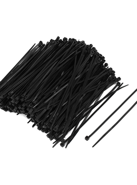 Self-Locking Electric Wire Cable Zip Ties, 4mmx150mm, 500pcs