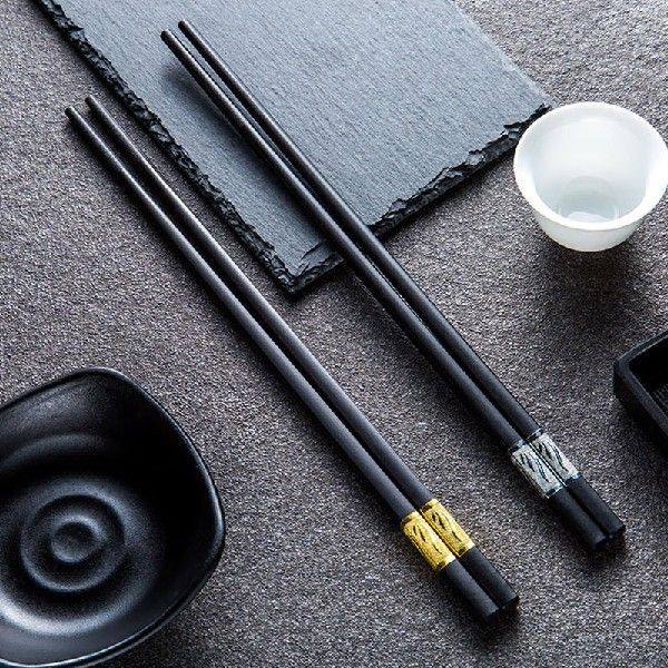 1Pair Chinese Style Chopsticks Tableware Fast Food Stick