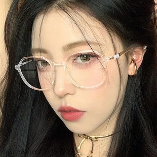 TR90 irregular round Korean transparent new frame version