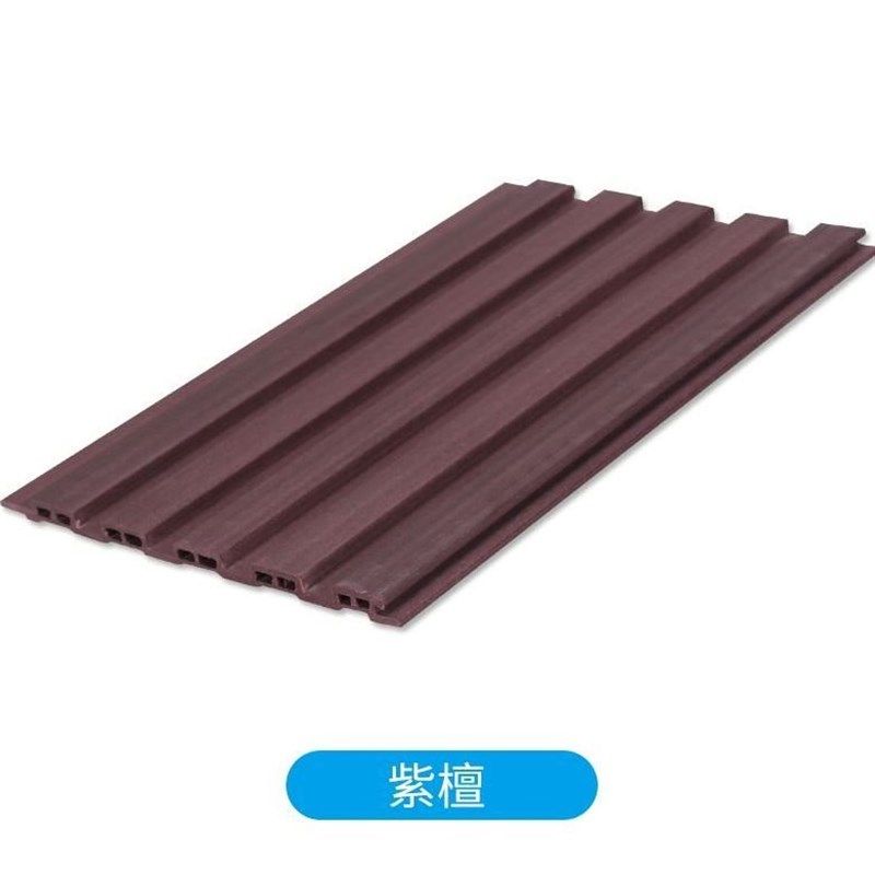 Buckleboard wall panel fast-fitting waall PVC wooden plank