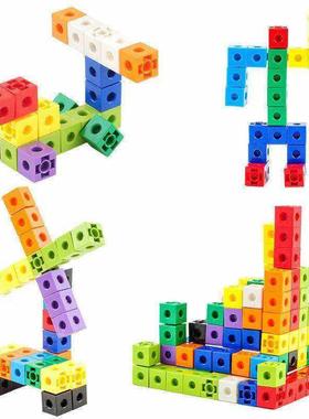 100pcs Niumberblocks M37928ltil nku Linking Counting Cubes S