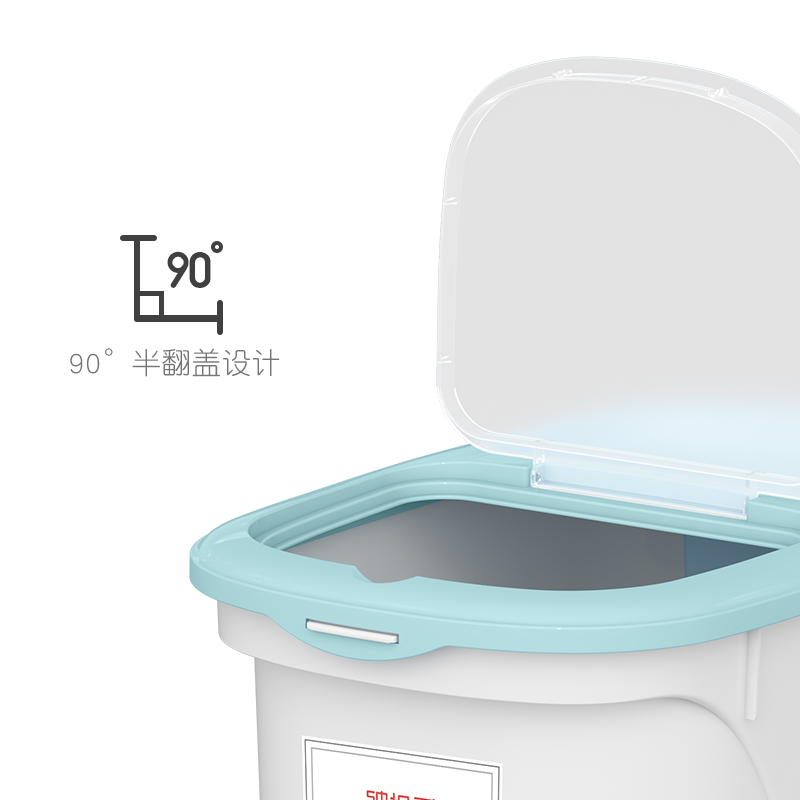 宠物储粮桶密封储存罐猫小号猫粮桶狗粮存储防潮收纳箱10kg猫粮盒