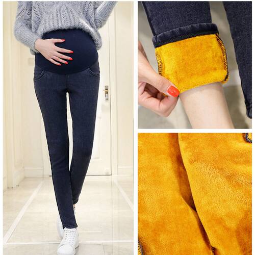 极速Pregnancy Denim Pants Maternity Jeans for Pregnant Trous