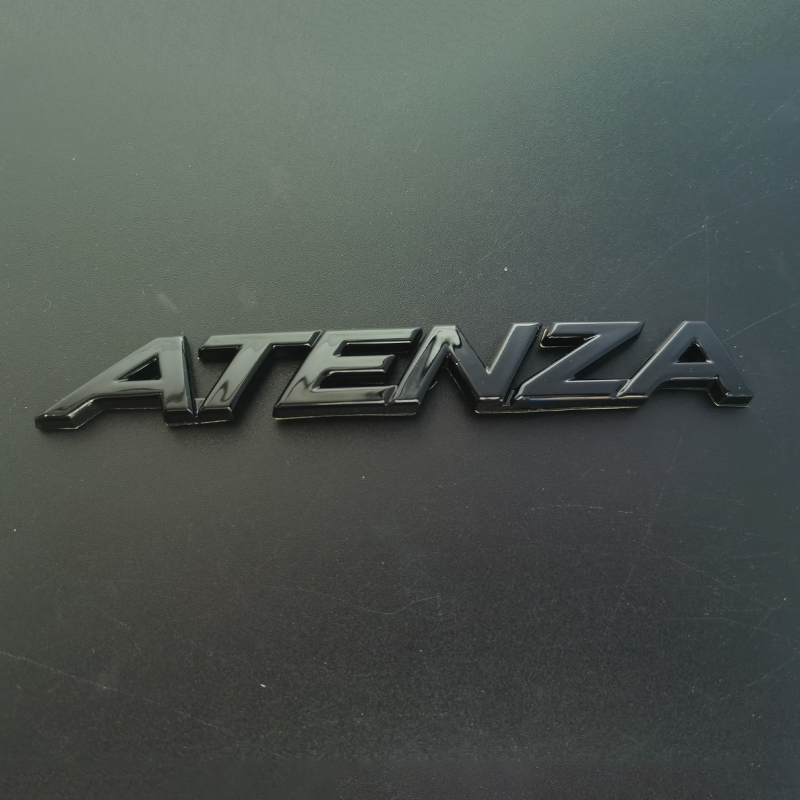 适用Mazda6阿特兹改装黑武士车标套装后备箱字母标SKYACTIV 驱动