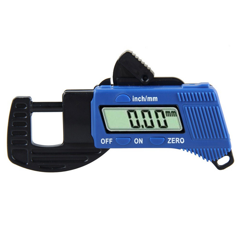 Digital Thickness Tester Gauge Carbon Fiber Caliper 0-12.7mm