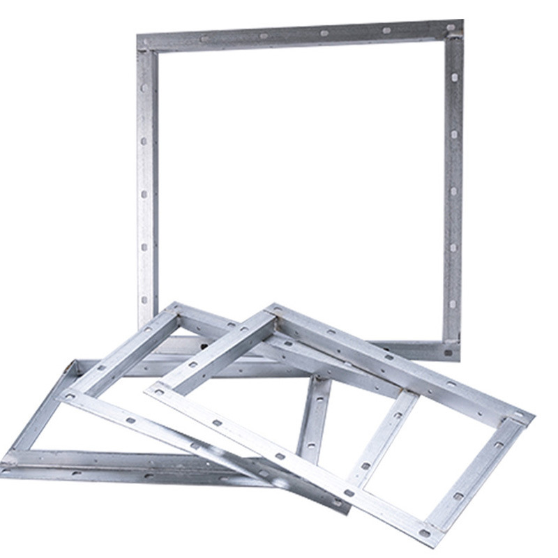 焊接法兰镀锌方形角铁法兰角钢法兰共板风管法兰不锈钢方形法兰