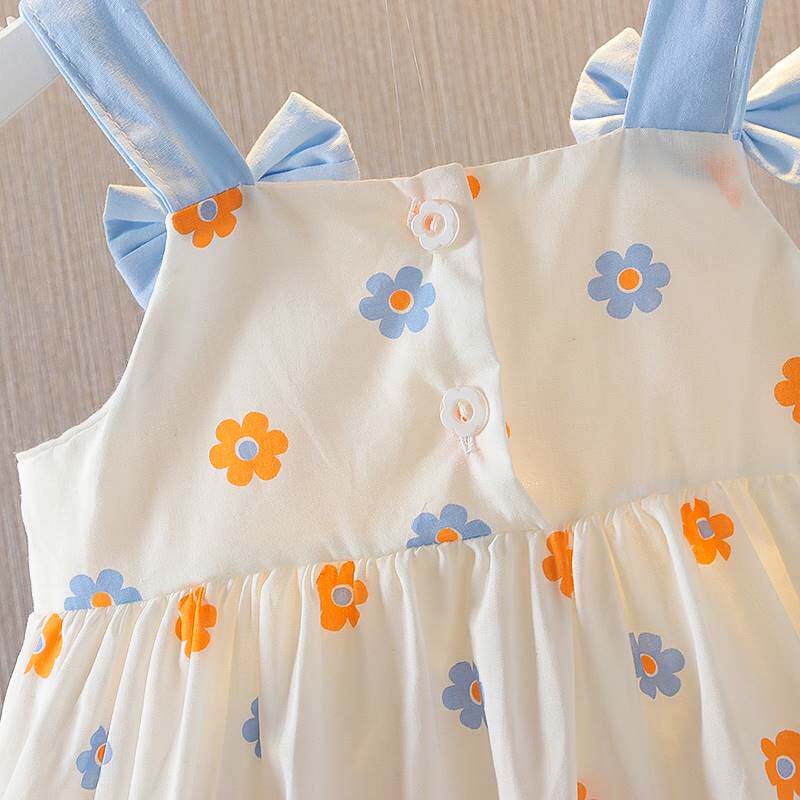 6一12月婴儿可爱超萌裙子夏装公主裙一岁女宝宝衣服夏季款连衣裙