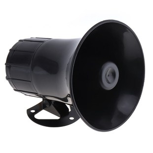 Sound Universal Warning 12V Siren Electronic Car 50W Black