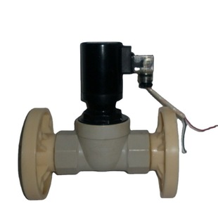 UPVC  CPVC法兰电磁阀 2WSL丝扣 活接塑料电磁阀 欣盛 永创 圆星