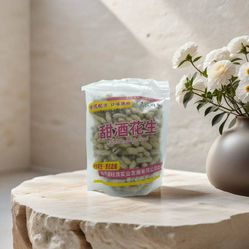 忠信旺良花生甜酒味花生口感脆甘微甜今年新货