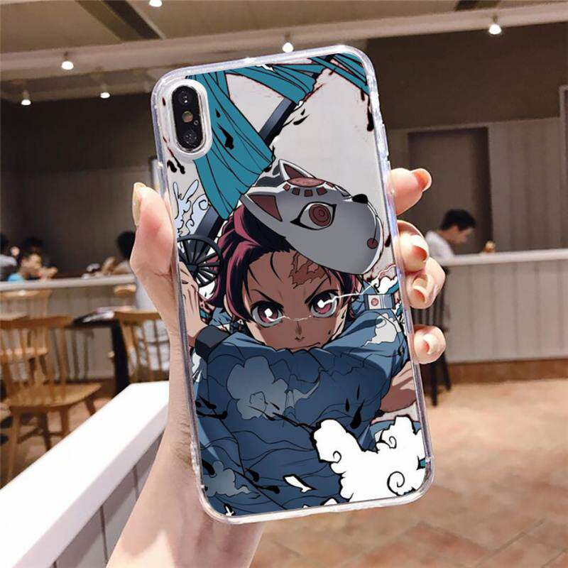 Kamado Nezuko Kimetsu No Yaiba Demon Slayer Phone Case Trans