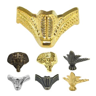 4PCS/lots Antique Jewelry Wood Gift Feet Leg Corner