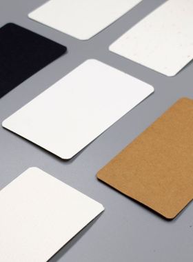 100pcs Blank Kraft paper Business Cards Word Card ssage