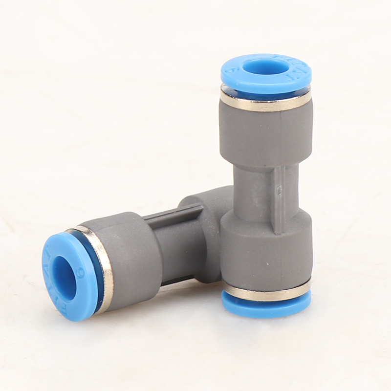 新款气管接头塑料快插PU6 PU8/PU10直通对接快插变径PGo10变8mm-5