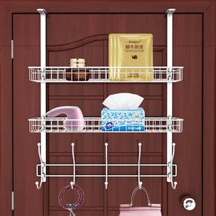 门后挂钩加长版挂钩不限门厚防盗门挂衣架北欧风门背式挂篮收纳架