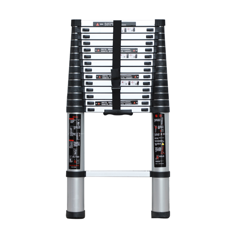 米梯可携式1加宽到摺叠直梯单面家用升降梯子铝合金8楼梯靠墙伸缩