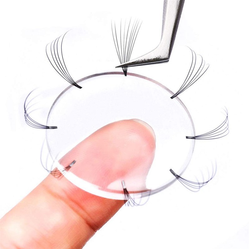 Silicone Easy fan lash pads Volume Eyelash Stand lash patch