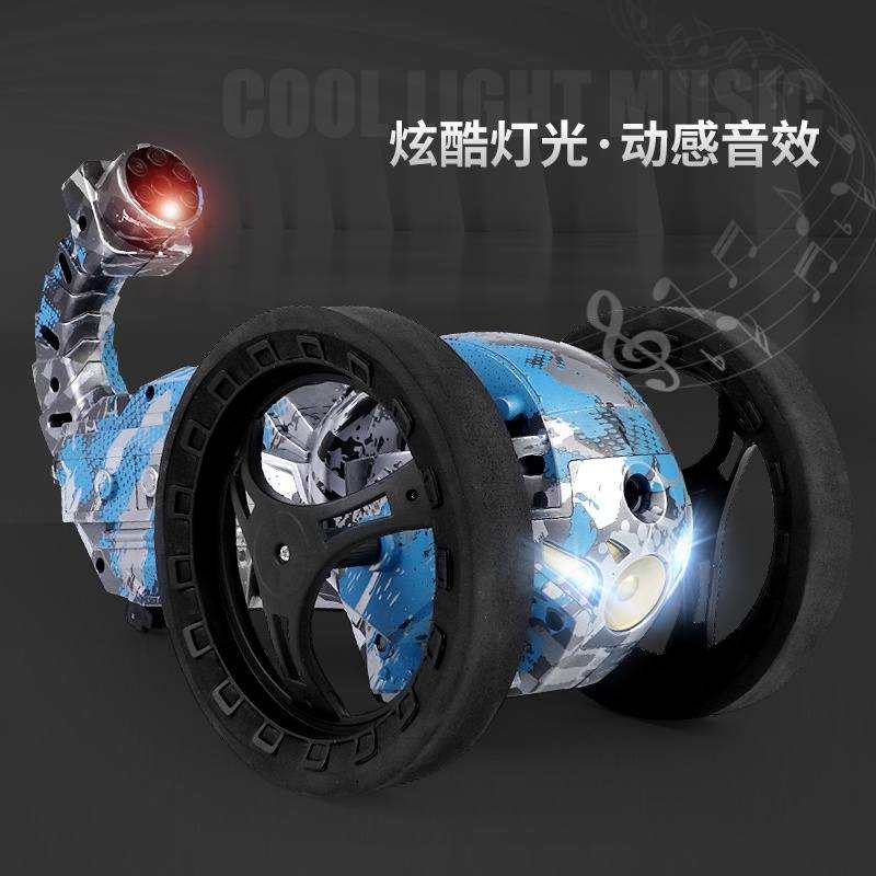 厂家儿童遥控机甲吸水子弹发射器可发射蝎子战车特技漂移攀爬男儿