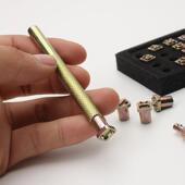 已授权字母数字冲皮革印章手工皮革皮艺只适合植鞣皮6 9mm