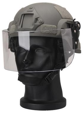 MICH2000战术头盔PC透明防暴面罩套装安保巡逻cs野战骑行安全盔