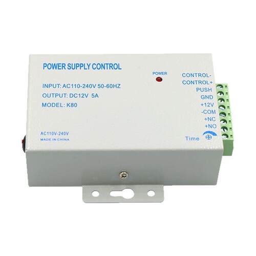 12V5A3A门禁专用电源12V电源控制器K80开关电源一体机宽电压
