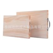长方形砧板实木菜板白果树整木案板厨房家用原木案板切菜刀板