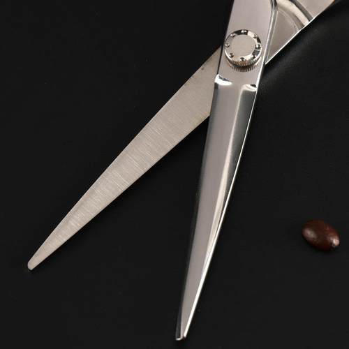 美发剪刀发廊银色理发剪刀440C钢材剪头发子平剪牙剪刘海剪