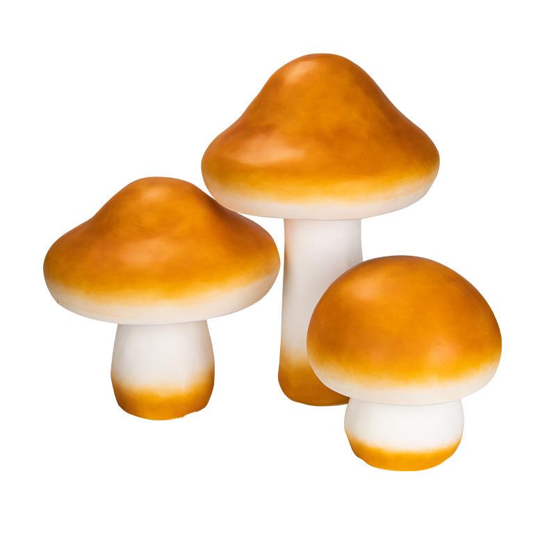 发光蘑菇灯太阳能户外防水庭院灯别墅草坪灯玻璃刚仿真造型灯