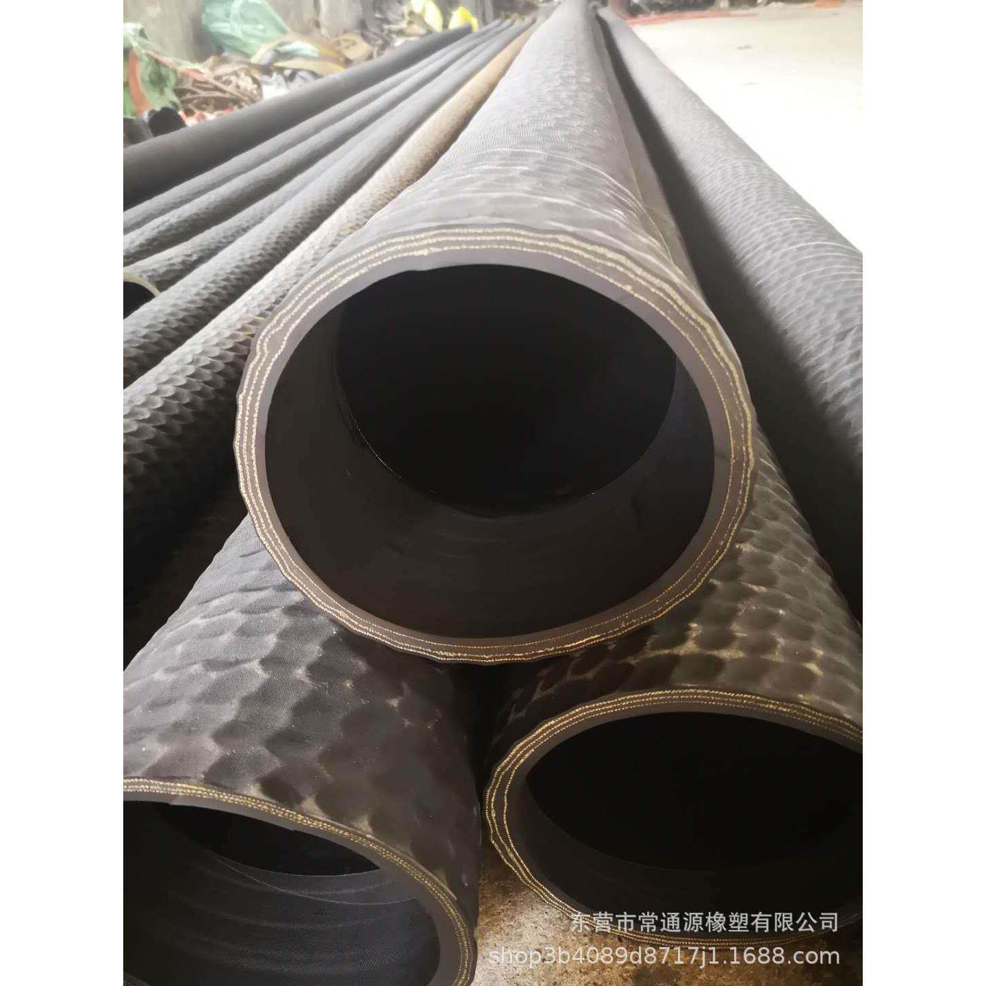 厂家直供钢丝橡胶管大口径胶管疏浚管橡胶夹布胶管龙骨架埋吸管