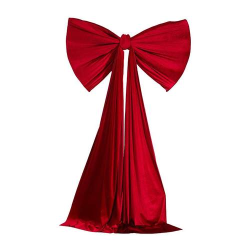 婚房布置帷幔男女方客厅卧室门口结婚礼超大蝴蝶结拉花背景墙装饰