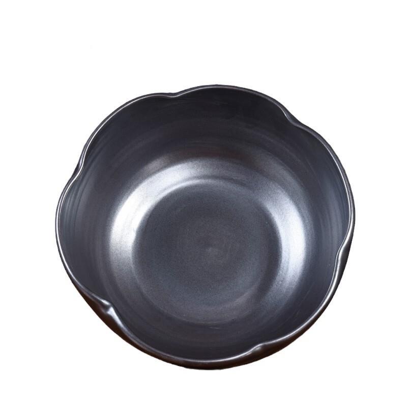 ICP景德颜色鱼釉窑变异形水培植养鱼乌龟碗莲盆物缸陶瓷镇工艺品