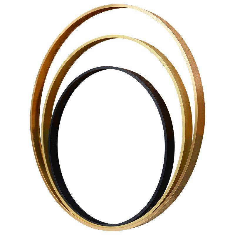 圆形画框铝合金圆框装饰画边框智能镜子金属外框晶瓷画相框,家居饰品,DIY亲子装饰画,淘宝优惠券,粉丝福利购,淘宝优惠卷