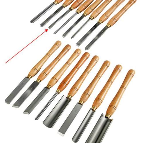 雕刻刀厂家高速钢锋钢16PCS木工车刀全套套装木工车刀