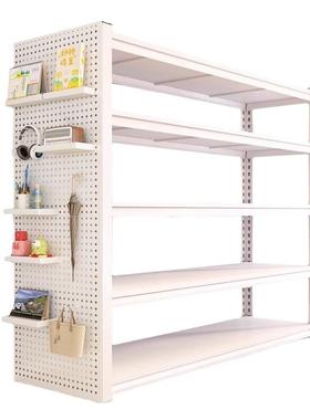 家用货架钢制多层置物架落地仓储收纳架阳台铁艺地下室储物杂物架