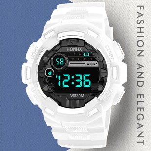 Luminous Sport Strap 推荐 Watch Men Cool Silicone Milit