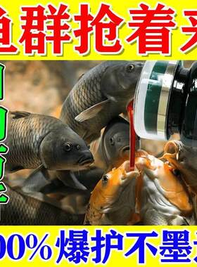 极速诱鱼神器粉野夜冬钓鲤鱼鲫鱼鲢鳙赤尾青不空军钓鱼腥味饵鱼饵