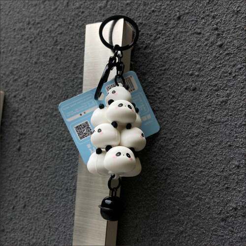 极速Panda Keychain Keyring  Gift Chinese Souvenir China