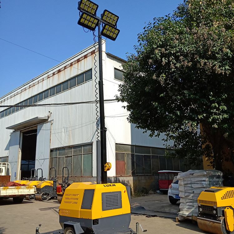 防汛救援照明车 手推推车照明车 应急施工照明车工程施工照明车