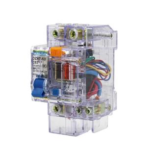 Z63 13P 透明漏保开P关P 6A32A63 N23P4P .透明漏电保护器D47LE