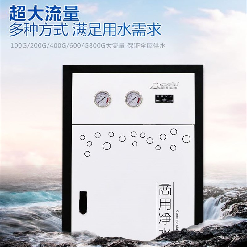 商务滤水机400G800G净水器RO反渗透净水机净水设备商务直饮水厂家